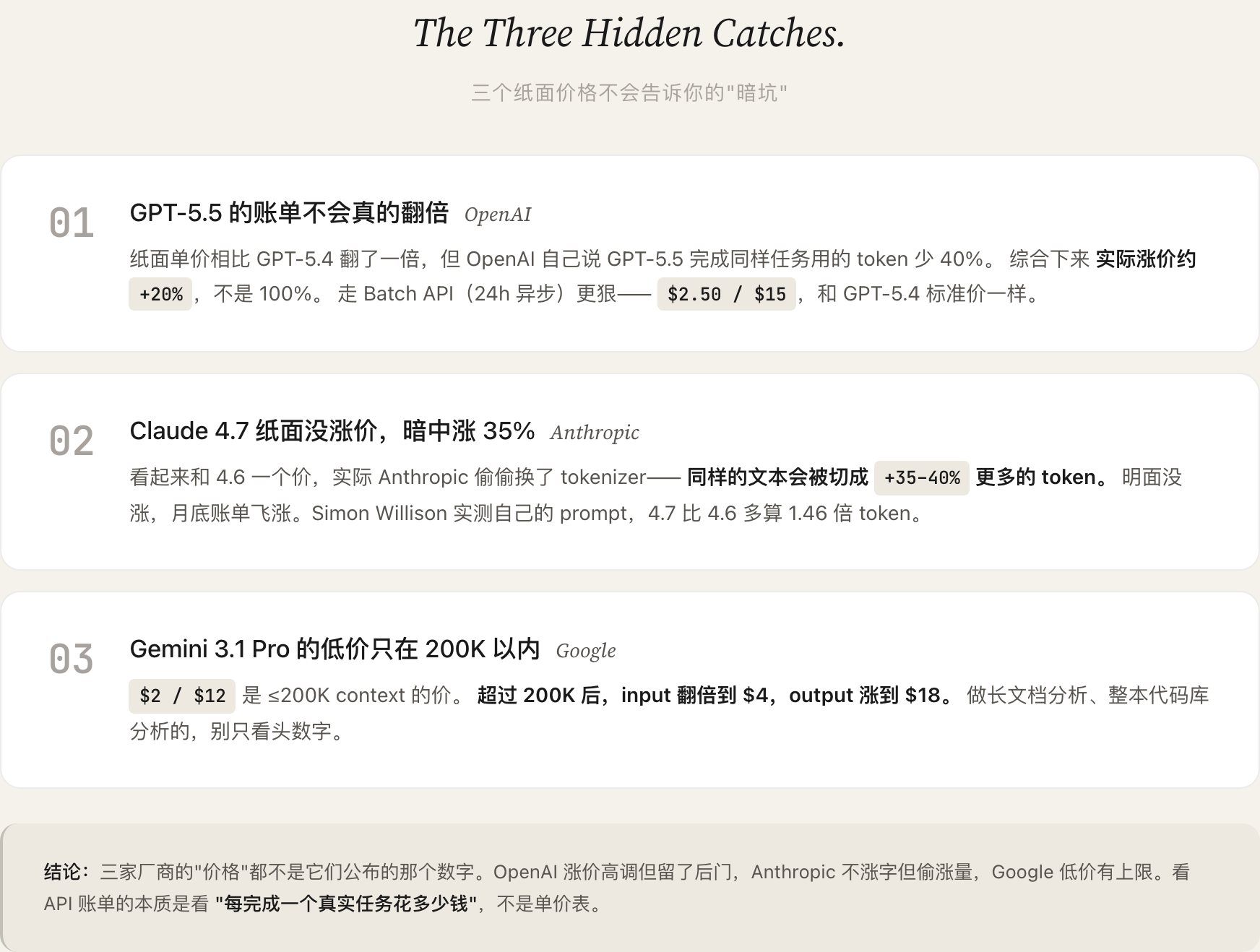 三个纸面价格不会告诉你的「暗坑」